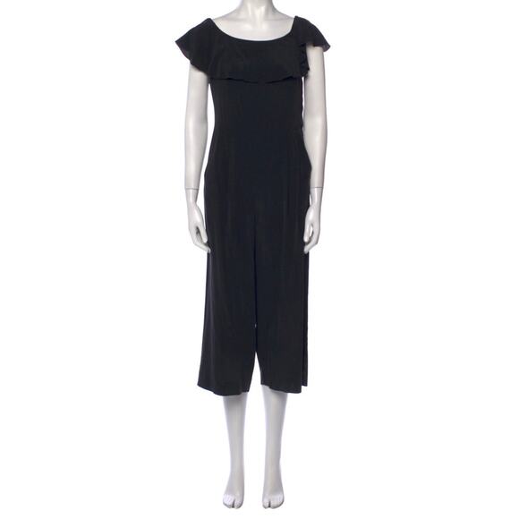 L'Agence Silk Off the Shoulder Jumpsuit Size 2 - Picture 2 of 4